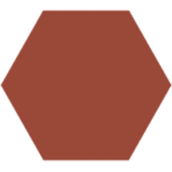 Hexagone - Rouge ancien
